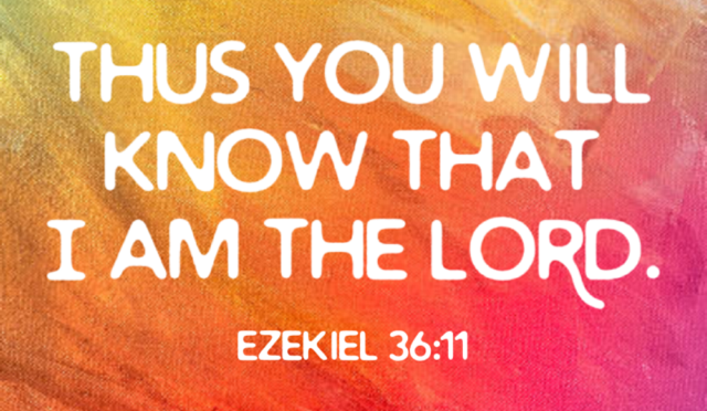Know He is Lord!