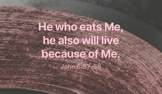 Feasting on Jesus